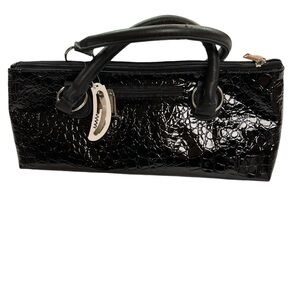Primeware Black Insulated Wine Tote Clutch Purse Bag W|Corkscrew NWT